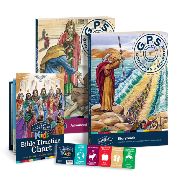 (GPS) Advanced Student Pack : Storybook, Advanced Workbook, Chart & Bookmark
(grades 6+) for 11 years old above
Parent Version