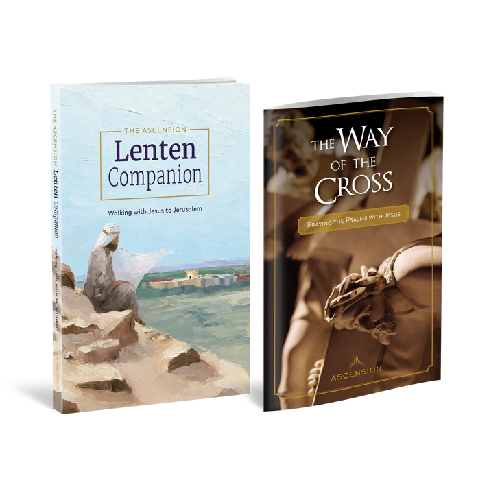 The Ascension Lenten Companion: Walking with Jesus to Jerusalem and The Way of the Cross Set