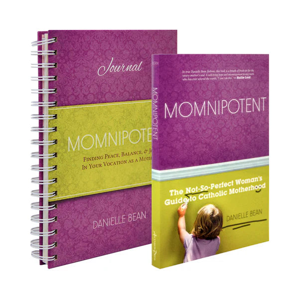 Momnipotent : The Not-So-Perfect Woman's Guide to Catholic Motherhood + Journal Without Online Access