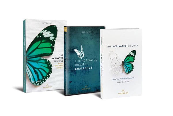 The Activated Disciple Starter Pack : 
Taking Your Faith to the Next Level Book + 40-Day Challenge Journal + DVD Set (No online access)