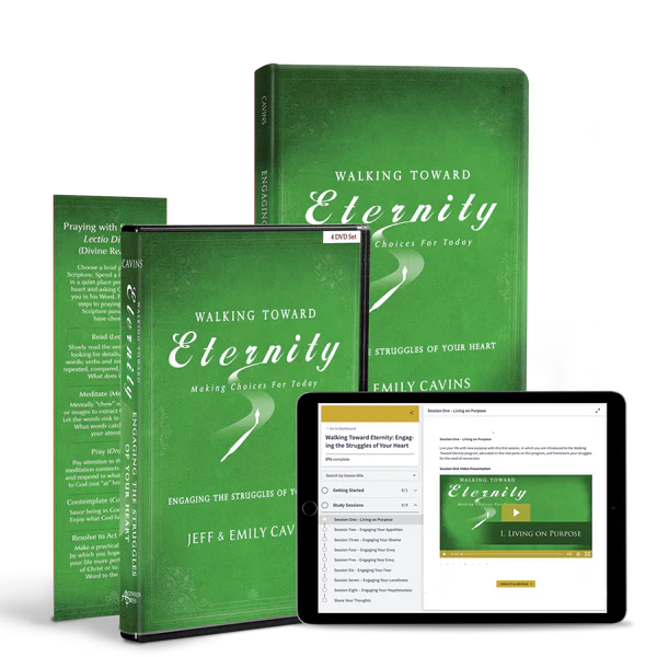 Engaging The Struggles of your Heart : Walking Towards Eternity Making Choices for Today (Journal) (Green) Starter Pack