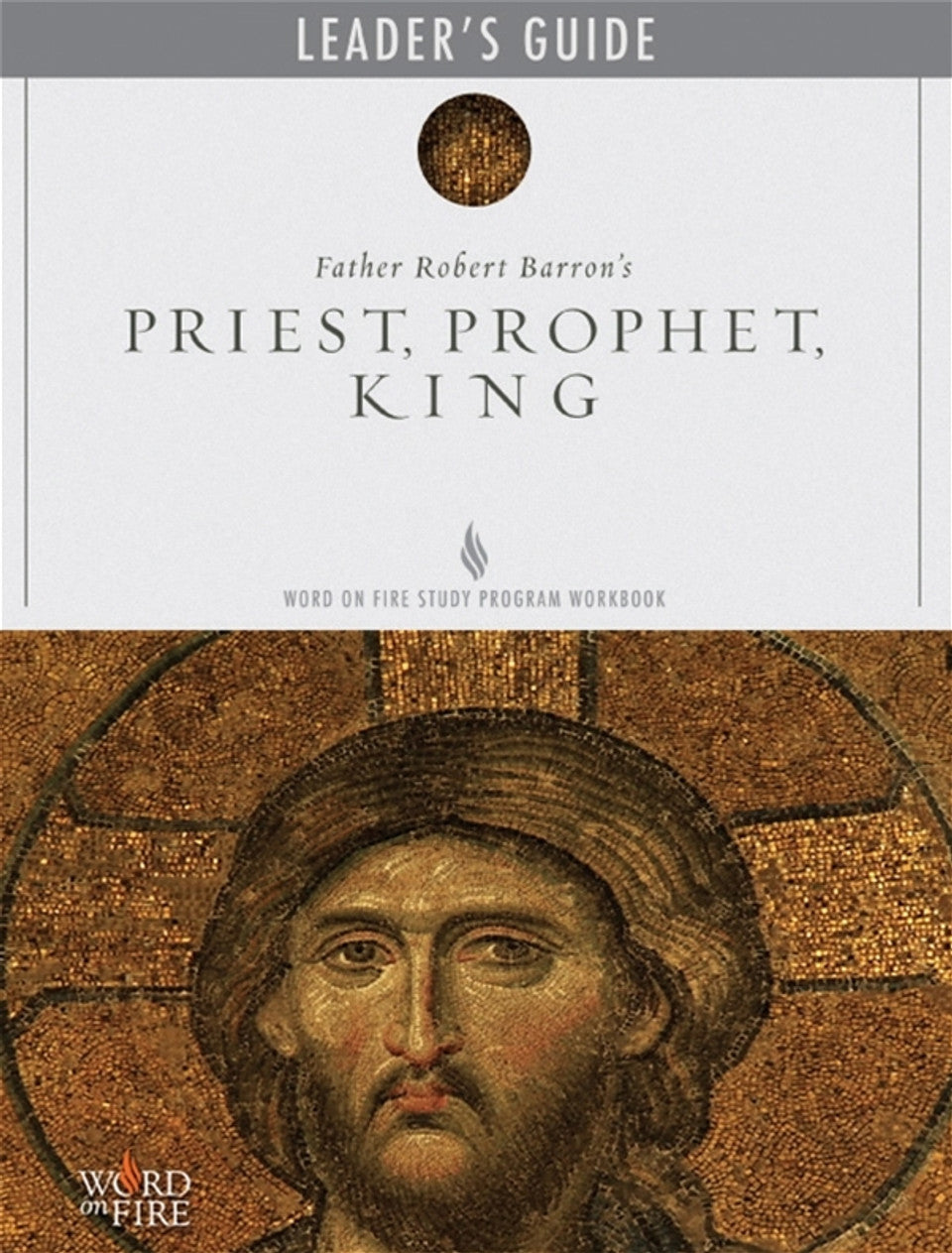 Father's Robert Barron's Priest, Prophet, King Leader Guide Word on Fire Study Program Workbook