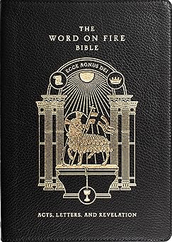 The Word on Fire Bible Volume II : Acts, Letters and Revelation (Leather)