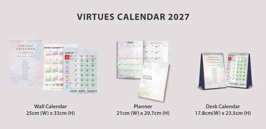 Virtue Calendars and Planners 2027 (Preorder)
